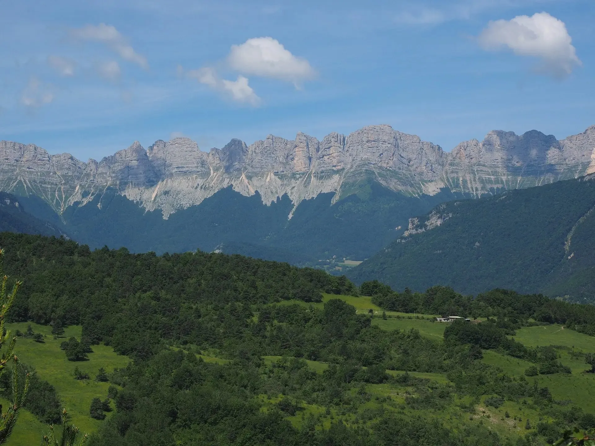 Le Gîte de la Bourgeat and the Vercors mountains